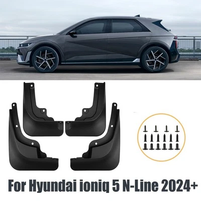 High Resistance Mudflaps Mudguards for Hyundai Ioniq 5 N Line 2024 Plus - Image 1 of 4