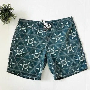 Faherty Biarritz Boardshorts Badehose Herren in Blau Gr. 33 - Bild 1 von 8
