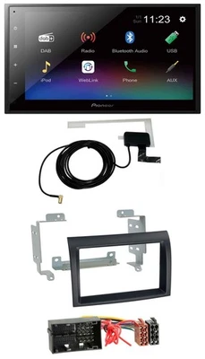Pioneer DAB MP3 Bluetooth 2DIN USB Autoradio für Citroen Jumper Fiat Ducato Peug - Bild 1 von 4