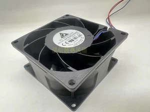 Delta AFB0824SHE DC24V 0.50A 80*80*38MM 3-Wire Dual Ball Inverter Cooling Fan - Picture 1 of 3