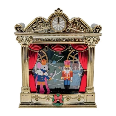 Proyector enchufable Bath & Body Works Cascanueces Teatro Flor de Pared Navidad 2025 Foto 1 de 4