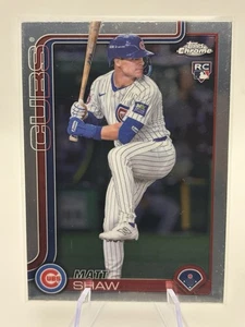 2025 Topps Chrome Base - Chicago Cubs - Beschreibung für Spieler ansehen.  - Bild 1 von 9
