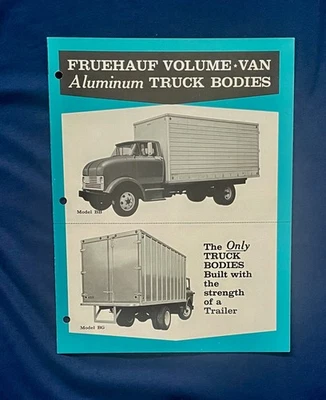 1968-1983 Fruehauf Truck Trailers Sales Brochures - Image 1 of 4