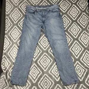 Levis 511 Jeans Herren 36x32 Blau Denim Slim Fit Light Wash - Bild 1 von 11