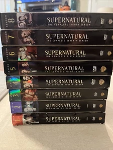Supernatural TV Series ~ Seasons 1-8(1 2 3 4 5 6 7 8 ) DVD Set - Imagen 1 de 2