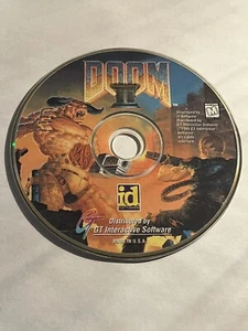 Doom 2 II PC CD-ROM Game Windows 95 1994 DISC ONLY comes With Paper Sleeve - Picture 1 of 2