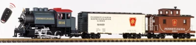 PIKO G Scale Train ~ New ~ Pennsylvania PRR ~ Freight R/C Starter Set ~ 38107 - Image 1 of 3