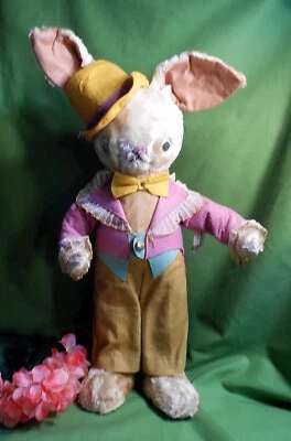 Gund Fancy Peter Bunni Easter Rabbit-  23" Rabbit, Flat Shoes, Swedlin - Image 1 of 4