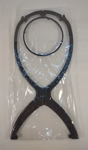 NIP Wig Stand plastic lightweight 13.5" x 6.5" Black - Picture 1 of 3