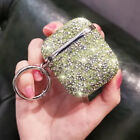 For Apple Airpods Pro 2 3 Bling Glitter Diamond Earphone Case Cover W/keychain