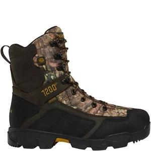LaCrosse 566710 Men's Cold Snap Boots 9" Mossy Oak 1200G Dry-Core Hunting Shoes - Picture 1 of 4
