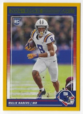 2024 Panini Score Football Gold Parallel ~ Complete Your Set ~ You Pick - Image 1 of 4