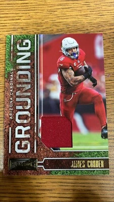 2022 PLAYBOOK FOOTBALL JAMES CONNER GROUNDING JERSEY PATCH #G-19 - Image 1 of 2