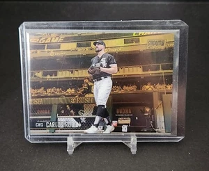 Carlos Rodon  2021 Topps Stadium Club Chrome Gold Refractor /50  #380 - Picture 1 of 3