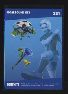  2020 Fortnite Reloaded #231 Goalbound Set Card BX6 - Picture 1 of 2