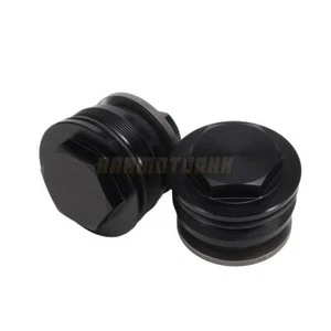 Preload Fork Caps Bolts Adjusters Covers For Triumph 660 trident 2023-2024 Pair - Picture 1 of 5