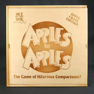 Apples to Apples Apple Crate Edition Party Card Game by Out of the Box 2003 - Picture 1 of 6