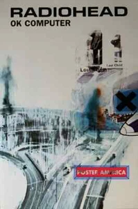 Póster de computadora Radiohead OK 24 x 36 - Imagen 1 de 1