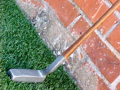 Rare Collectible Otey Crisman Model # 8H HICKORY SHAFT Putter 35" Golf Club - Image 1 of 4