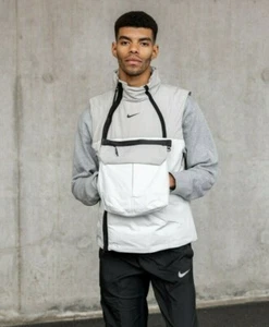 Nike Sportswear Tech Pack Synthetic-Fill Vest Men's Light Bone Stone Size S - Picture 1 of 12