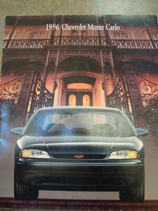 1996 CHEVROLET MONTE CARLO CHEVY Dealer Showroom Sales Brochure - Picture 1 of 2