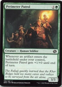2022 Magic the Gathering The Brothers' War Perimeter Patrol C #188 - Picture 1 of 2