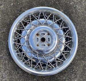 91-92 Buick Roadmaster 88-92 Cadillac Fleetwood Brougham Wire Hub Cap 1133 2049B - Picture 1 of 11