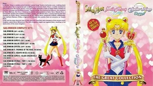 ENGLISH DUBBED Sailor Moon The Great Collection SEASON 1-6 + Crystal + Eternal - Picture 1 of 1
