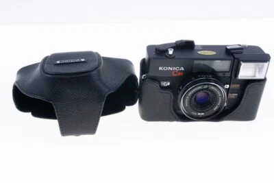 Cámara fotográfica de 35 mm Konica C35 de colección con estuche lente Hexanon 38 mm F2,8 SIN PROBAR  Foto 1 de 4