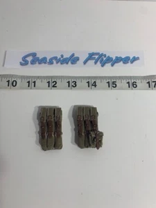 DID WWII German Afrika Korps captain Wilhelm mp40 ammo pouches 1/6 scale toy DAK - Picture 1 of 1
