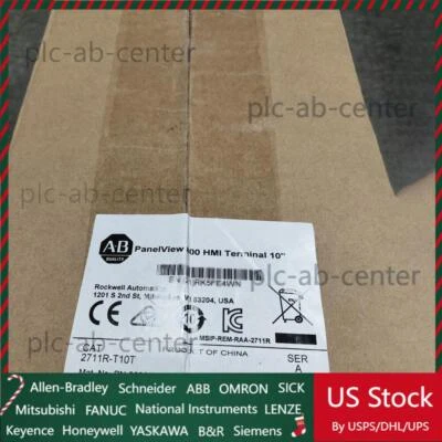 Allen-Bradley 2711R-T10T PANELVIEW 800 10.4-INCH HMI TERMINAL Factory Sealed AB - Image 1 of 4