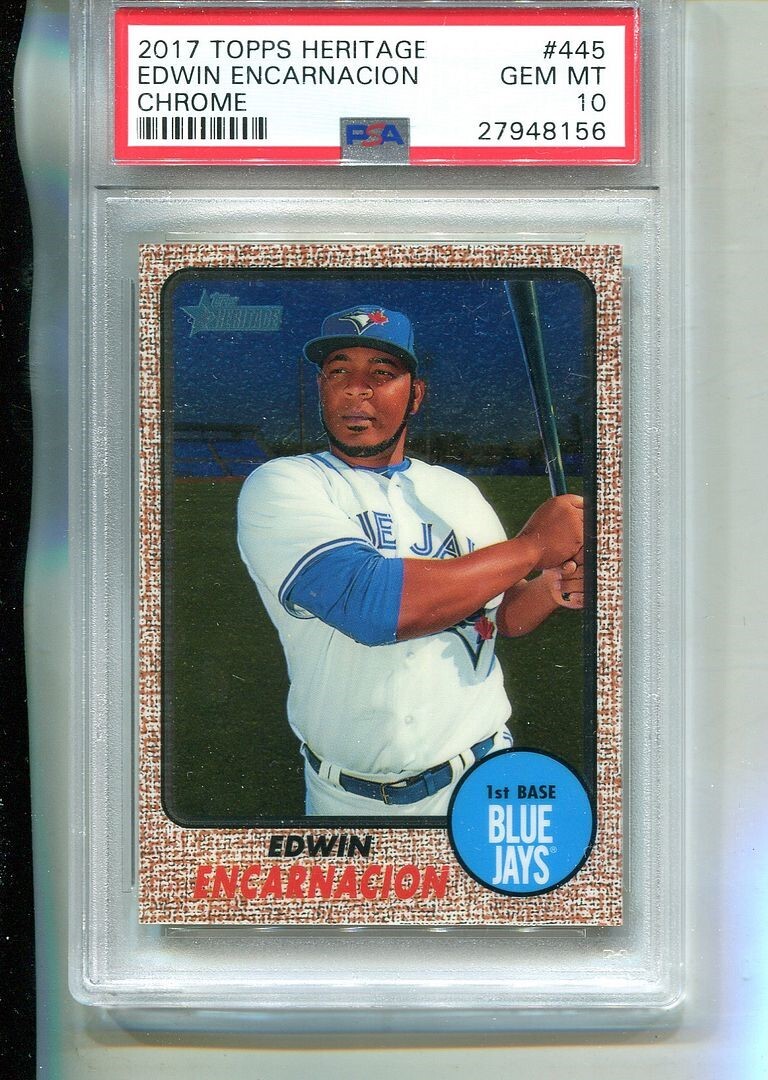 2017 topps heritage バラ売り可 2017 Topps Heritage - Edwin Encarnacion #445 for sale | eBay