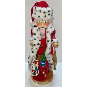 Steinbach Thomas Kincaid Santa LE German Christmas Nussknacker SIGNIERT 18 cm - Bild 1 von 10