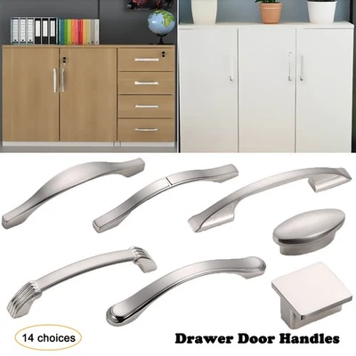 Möbelgriff Schubladengriff Schranktürgriff Ziergriff Edelstahl 38-155 mm lang - Bild 1 von 4