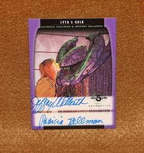 Babylon 5 1998 Season 5 A10 Tallman Willearth Lyta Kosh Autograph Skybox - Picture 1 of 3