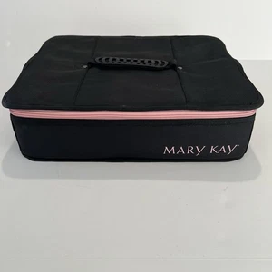 RARE Mary Kay Black & Pink Insulated Consultant Lipstick Carry Case Organizer - Picture 1 of 13