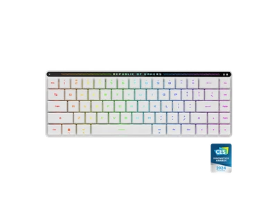 ASUS ROG Falchion RX Low Profile 65% Compact Wireless Gaming Keyboard, Pre-lubed - Image 1 of 4