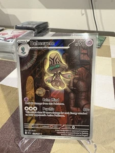 Beheeyem - 121/086 - Illustration Rare - Black Bolt BLK - NM/M - Pokemon Card - Picture 1 of 1