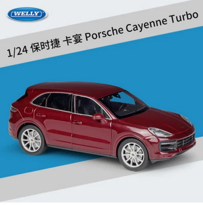Welly 1:24 Porsche Cayenne Turbo Model Diecast Car Vehicles New in Box - Image 1 of 4
