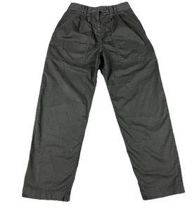 Nili Lotan Women’s Black Shon Pants Size 00 USA Issue 2609988 Utility Button - Picture 1 of 8