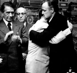 Foto de prensa del padrino Paramount Marlon Brando 1972 vintage 8X10 - Imagen 1 de 2