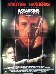 Assassins - Die Killer - Sylvester Stallone - Videoposter 120x80cm gefaltet (g) - Picture 1 of 1