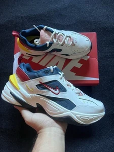 Nike M2K Tekno Blanco Azul Marino Zapatilla A03108 402 - Imagen 1 de 8