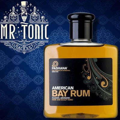 Pashana American Bay Rum Hair Tonic - A Summer Classic! - 250ml - Image 1 of 4