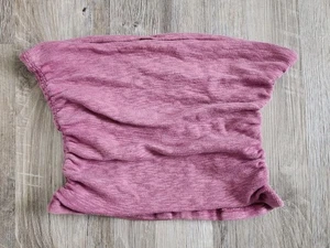 Free People Tube Top Extra Large Rosa Mauve Boho Festival Hippie - Bild 1 von 7