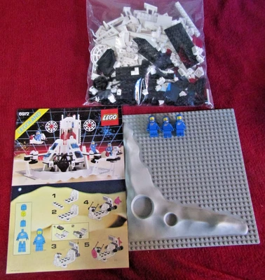 Vintage LEGO Space 6972 Polaris I Space Lab Instructions No Box Missing 5 Pcs - Image 1 of 4