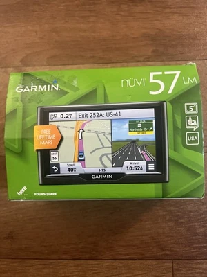 Garmin nüvi 57LM 5" GPS Navigation System – Free Lifetime Maps – USA – Tested - Image 1 of 4