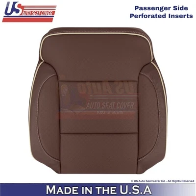 Cubierta de cuero marrón para Chevy Silverado High Country 2014 2015 superior para pasajero Foto 1 de 4