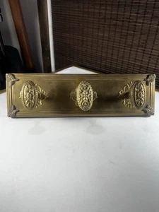 Bombay Co. Antique Brass Knobs Coat Rack. Pre Owned 14”x4” - Picture 1 of 10