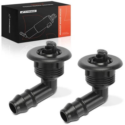 A-Premium 2Pcs Headlight Washer Nozzle Jet Front for Mercedes-Benz W463 G-Series - Image 1 of 4